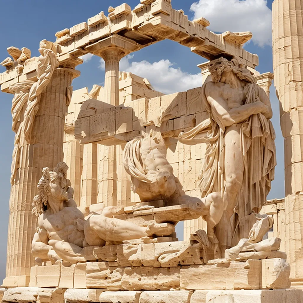 500BCE - The Parthenon Sculptures - Phidias